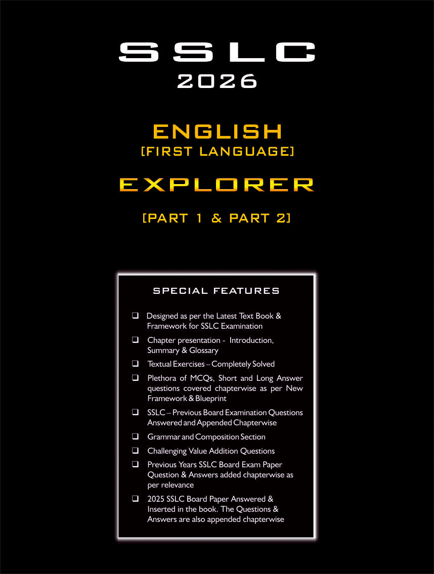 Zen SSLC English 1st Language Explorer 2026 – zenstudents