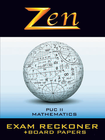 Zen Karnataka PUC II Mathematics Exam Reckoner - 2022