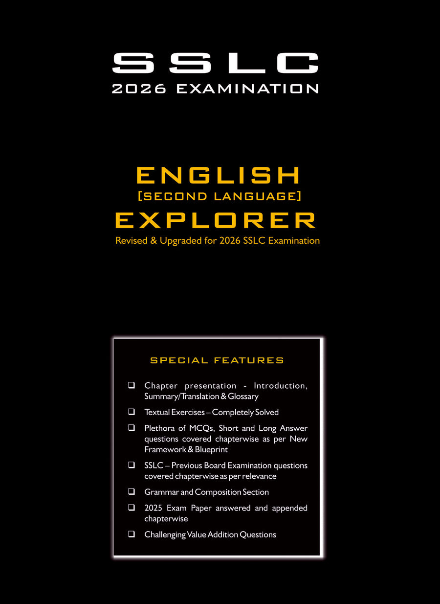 Zen SSLC English 2nd Language Explorer 2026