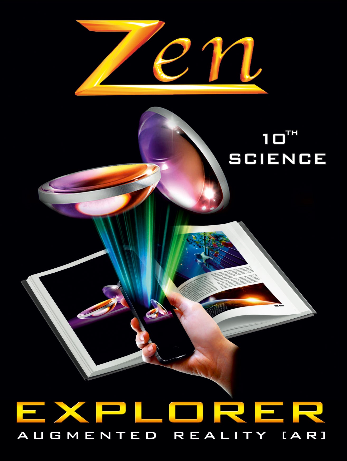 Zen SSLC Science Explorer Books [2 Volumes] Augmented Reality Books