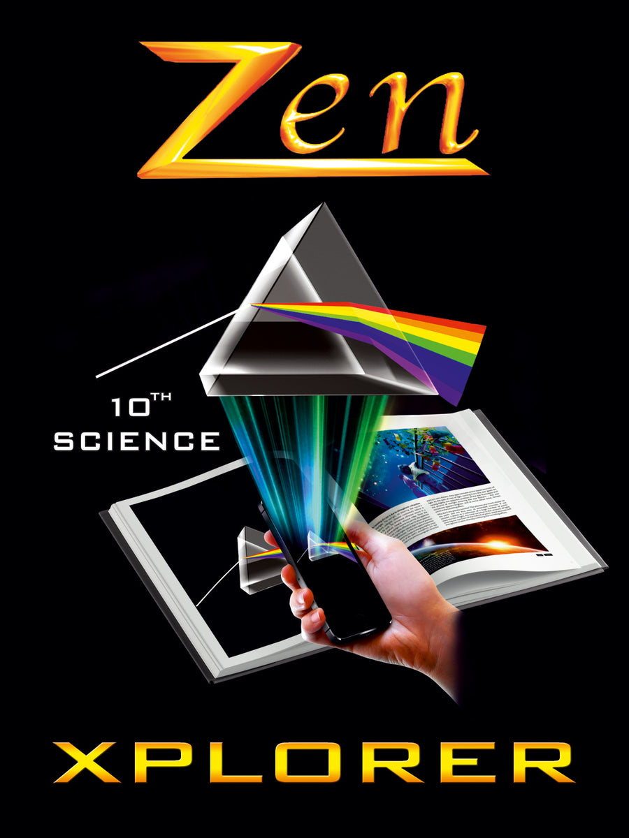 Goa Zen Science Xplorer - Vol 1, 2, 3 & 4 (with Free Zen AR App) - 10th (CBSE)
